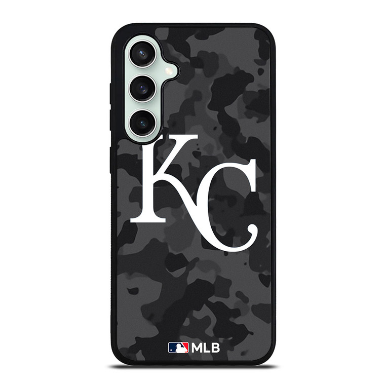 KANSAS CITY ROYALS BASEBALL BLACK CAMO Samsung Galaxy S23 FE Case Cover