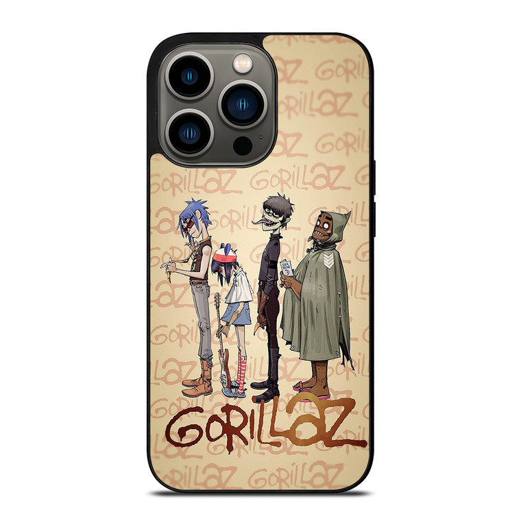 GORILLAZ ENGLISH BAND 3 iPhone 13 Pro Case Cover