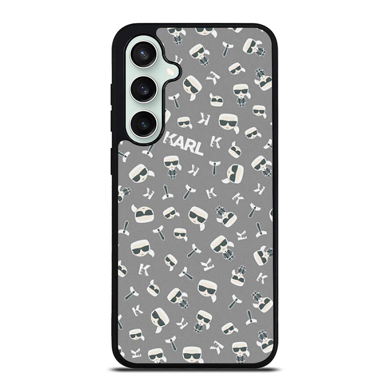 KARL LAGERFIELD PATTERN Samsung Galaxy S23 FE Case Cover