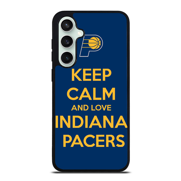 KEEP CALM AND LOVE INDIANA PACERS Samsung Galaxy S23 FE Case Cover