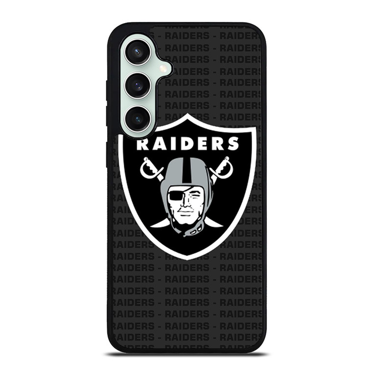 LAS VEGAS RAIDERS FOOTBALL TEXT Samsung Galaxy S23 FE Case Cover