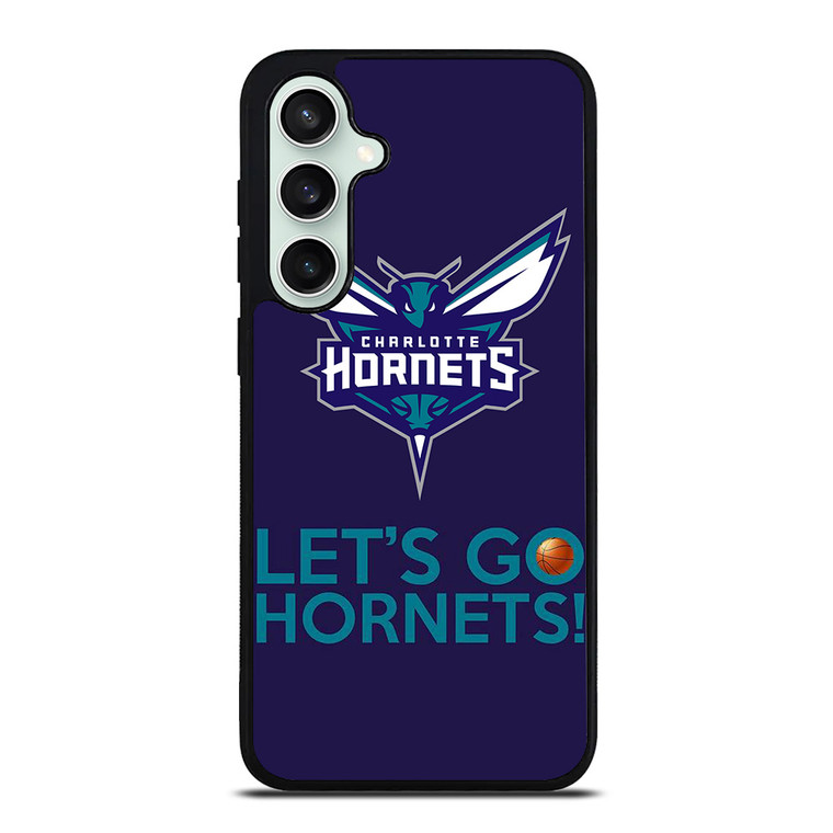 LETS GO CHARLOTTE HORNETS NBA BASKETBALL Samsung Galaxy S23 FE Case Cover