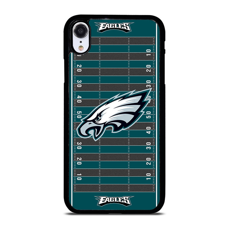 PHILADELPHIA EAGLES FOOTBALL FIELD iPhone XR Case Cover