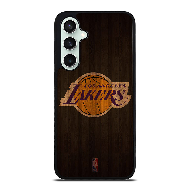 LOS ANGELES LAKERS BASKETBALL COURT NBA Samsung Galaxy S23 FE Case Cover