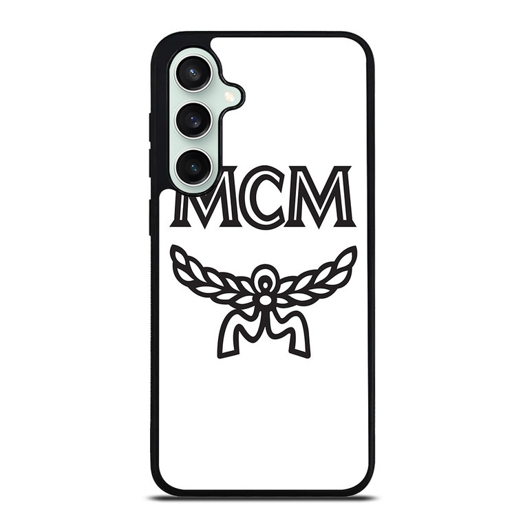 MCM WORLDWIDE WHITE Samsung Galaxy S23 FE Case Cover