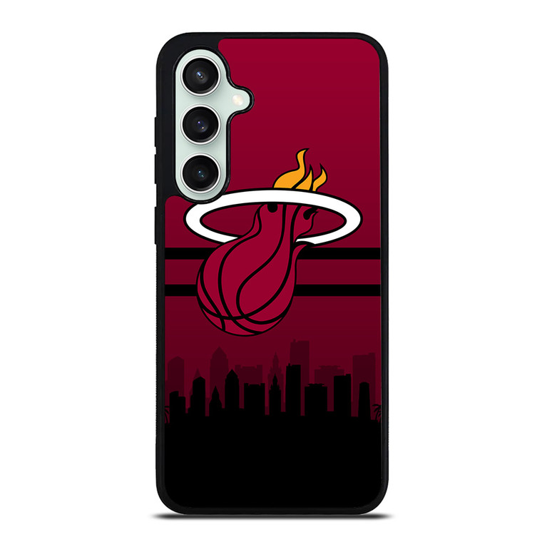 MIAMI HEATS NBA SKYLINE Samsung Galaxy S23 FE Case Cover