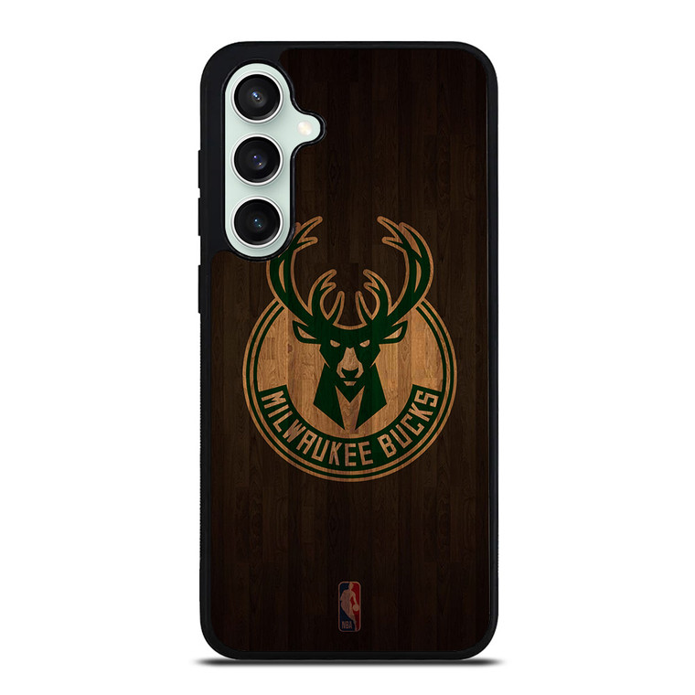 MILWAUKEE BUCKS BASKETBALL COURT NBA Samsung Galaxy S23 FE Case Cover
