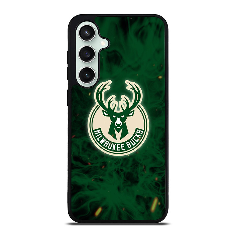 MILWAUKEE BUCKS BASKETBALL NBA FIRE Samsung Galaxy S23 FE Case Cover