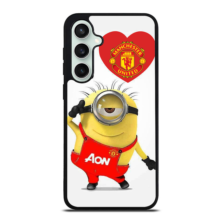 MINIONS LOVE MANCHESTER UNITED Samsung Galaxy S23 FE Case Cover MINIONS LOVE MANCHESTER UNITED Samsung Galaxy S23 FE Case Cover