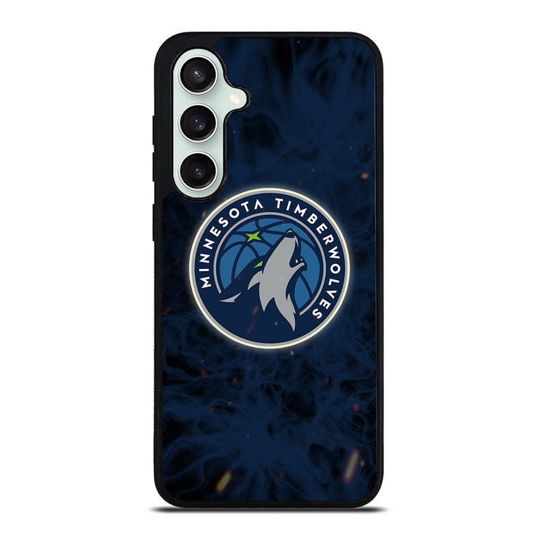 MINNESOTA TIMBERWOLVES BASKETBALL NBA FIRE Samsung Galaxy S23 FE Case Cover