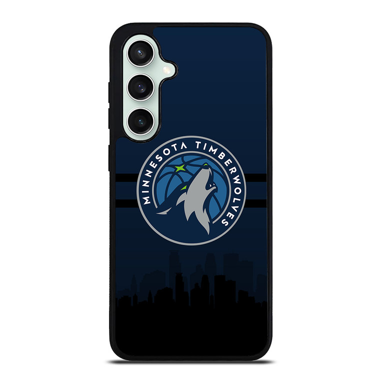 MINNESOTA TIMBERWOLVES NBA SKYLINE Samsung Galaxy S23 FE Case Cover