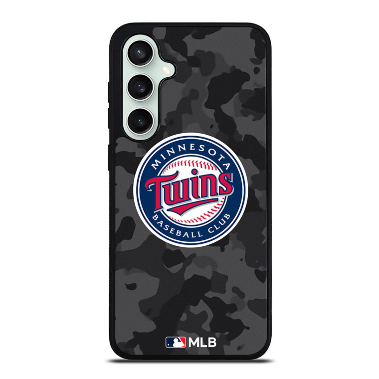 MINNESOTA TWINS BASEBALL BLACK CAMO Samsung Galaxy S23 FE Case Cover