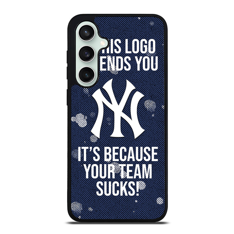 NEW YORK YANKEES MLB BASEBALL BANTER FANS 2 Samsung Galaxy S23 FE Case Cover
