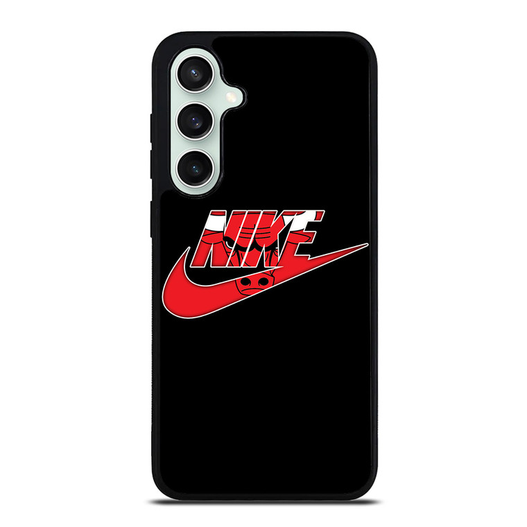 NIKE CHICAGO BULLS SWOOSH Samsung Galaxy S23 FE Case Cover