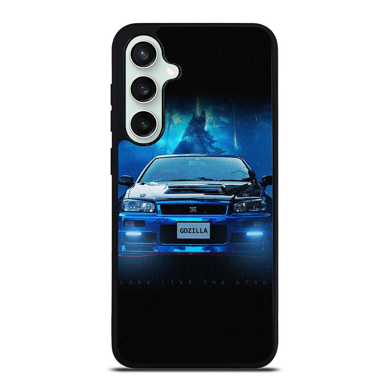 NISSAN GTR GODZILLA BLUE Samsung Galaxy S23 FE Case Cover