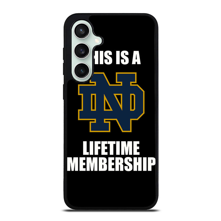 NOTRE DAME FIGHTING IRISH MEMBERSHIP Samsung Galaxy S23 FE Case Cover