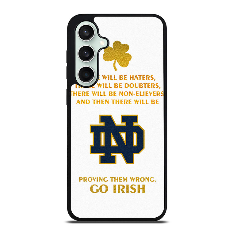 NOTRE DAME FIGHTING IRISH QUOTES Samsung Galaxy S23 FE Case Cover