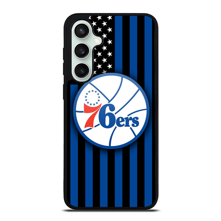 PHILADELPHIA 76ERS NBA USA FLAG Samsung Galaxy S23 FE Case Cover