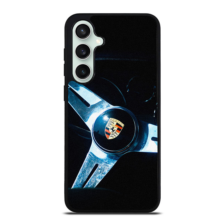 PORSCHE VINTAGE STEERING WHEEL Samsung Galaxy S23 FE Case Cover