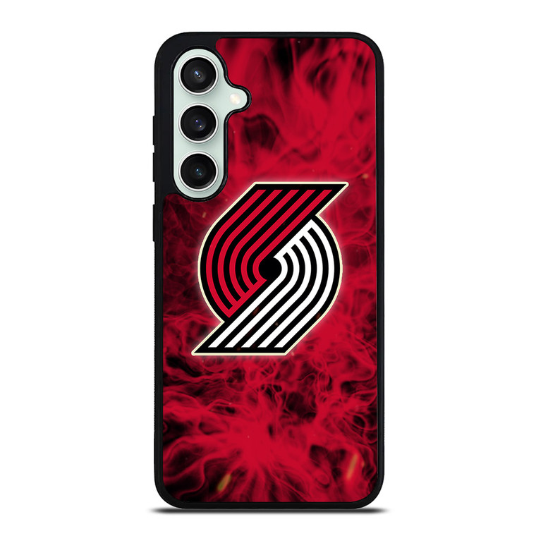 PORTLAND TRAIL BLAZERS BASKETBALL NBA FIRE Samsung Galaxy S23 FE Case Cover