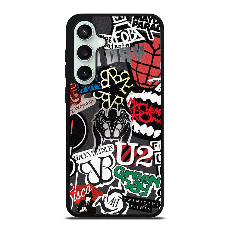 PUNK ROCK BAND COLLAGE Samsung Galaxy S23 FE Case Cover PUNK ROCK BAND COLLAGE Samsung Galaxy S23 FE Case Cover