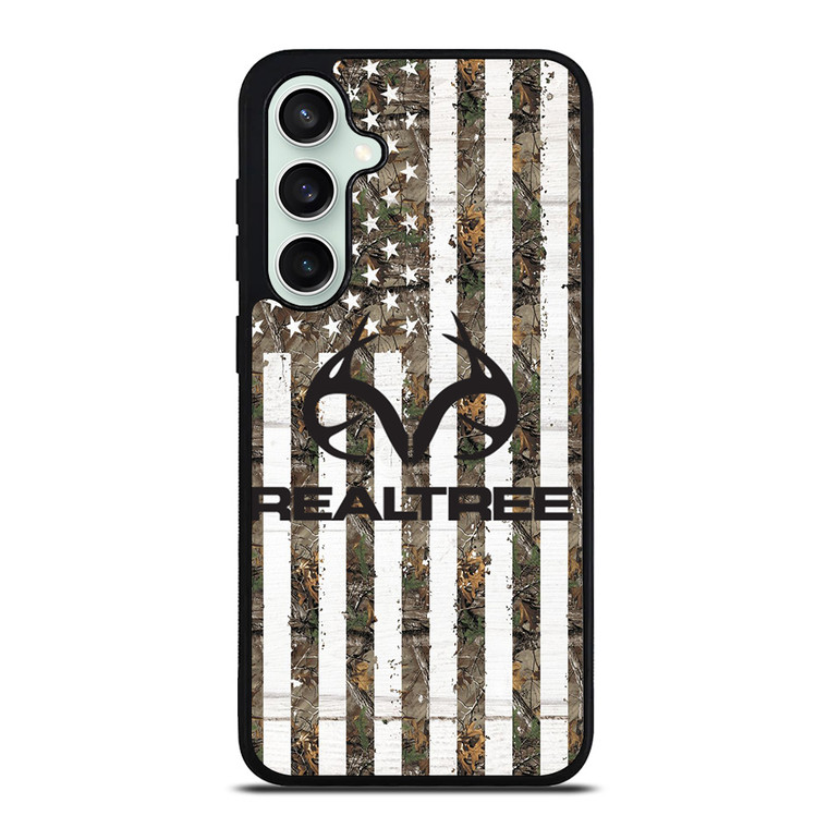 REALTREE AMERICAN FLAG LOGO Samsung Galaxy S23 FE Case Cover