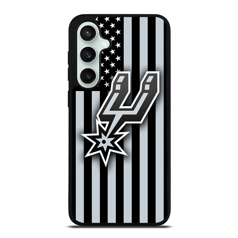 SAN ANTONIO SPURS NBA USA FLAG Samsung Galaxy S23 FE Case Cover