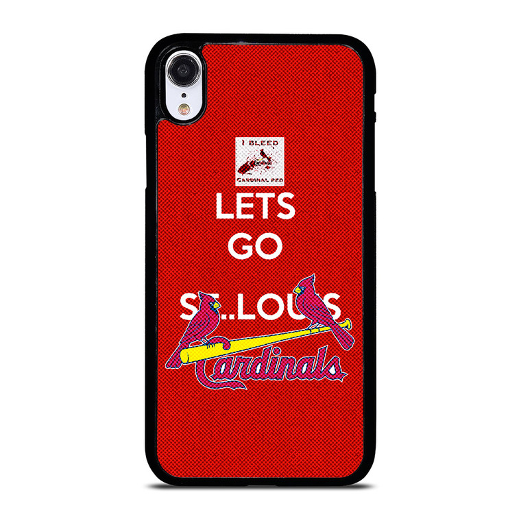 SAINT LOUIS CARDINALS MLB BASEBALL FANS iPhone XR Case Cover