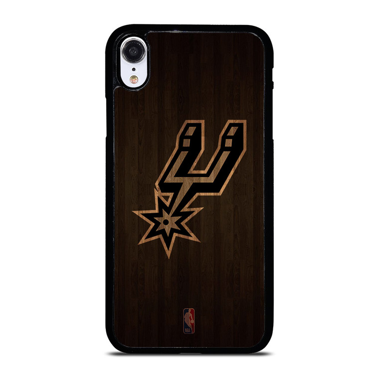SAN ANTONIO SPURS BASKETBALL COURT NBA iPhone XR Case Cover
