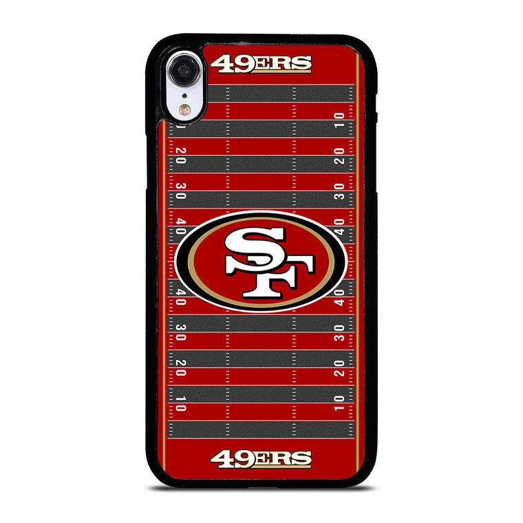 SAN FRANCISCO 49ERS FOOTBALL FIELD iPhone XR Case Cover