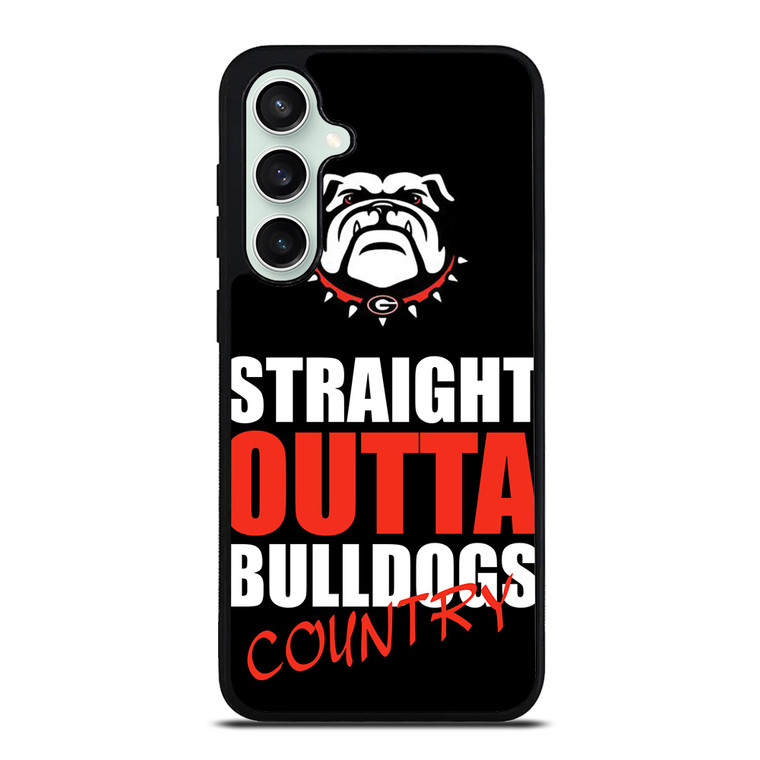STRAIGHT OUTTA GEORGIA BULLDOGS Samsung Galaxy S23 FE Case Cover