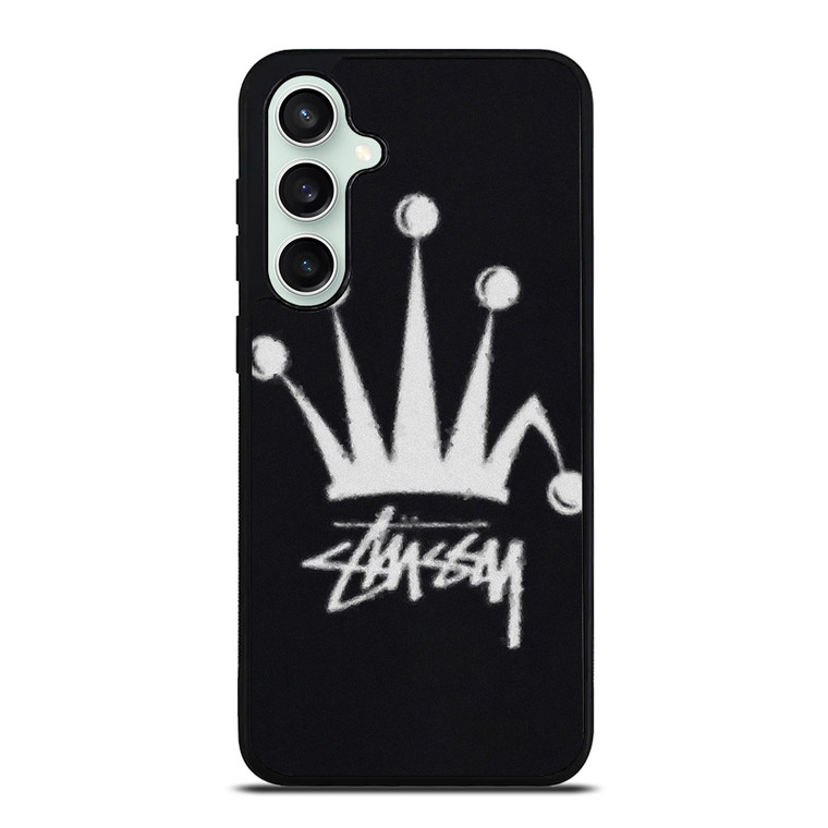 STUSSY FUZZY REGAL CROWN Samsung Galaxy S23 FE Case Cover