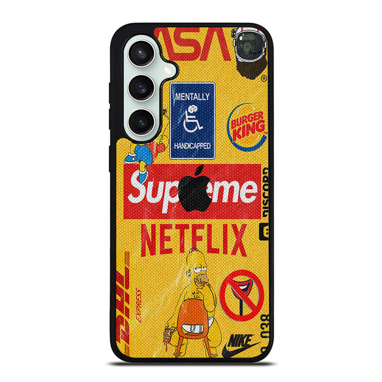 SUPREME NETFLIX COLLAGE Samsung Galaxy S23 FE Case Cover