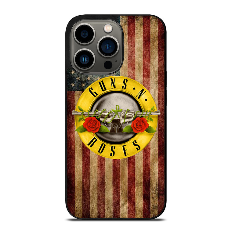 GUNS N ROSES ROCK BAND AMERICA iPhone 13 Pro Case Cover