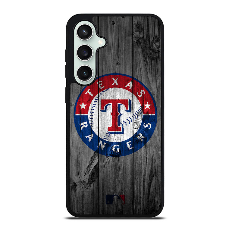 TEXAS RANGERS BASEBALL MLB WOOD LOGO Samsung Galaxy S23 FE Case Cover