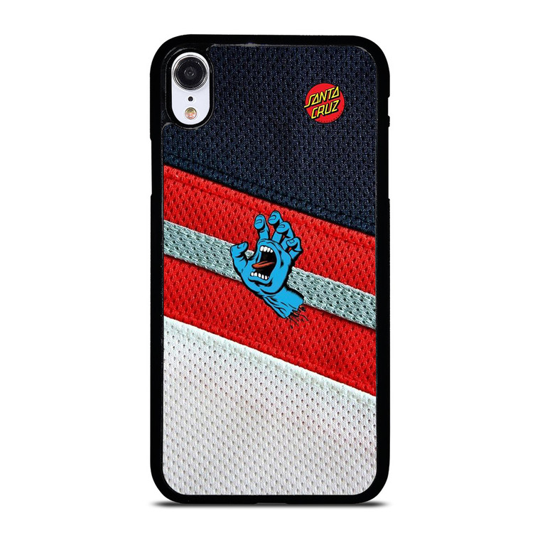 SANTA CRUZ SCREAMING HAND SKATEBOARD iPhone XR Case Cover