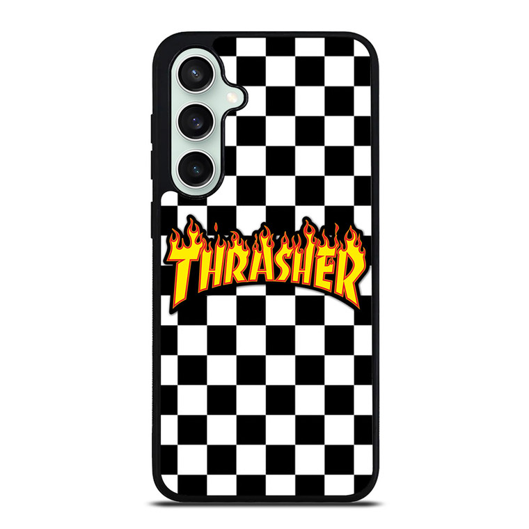 THRASHER SKATEBOARD CHECKERBOARD Samsung Galaxy S23 FE Case Cover