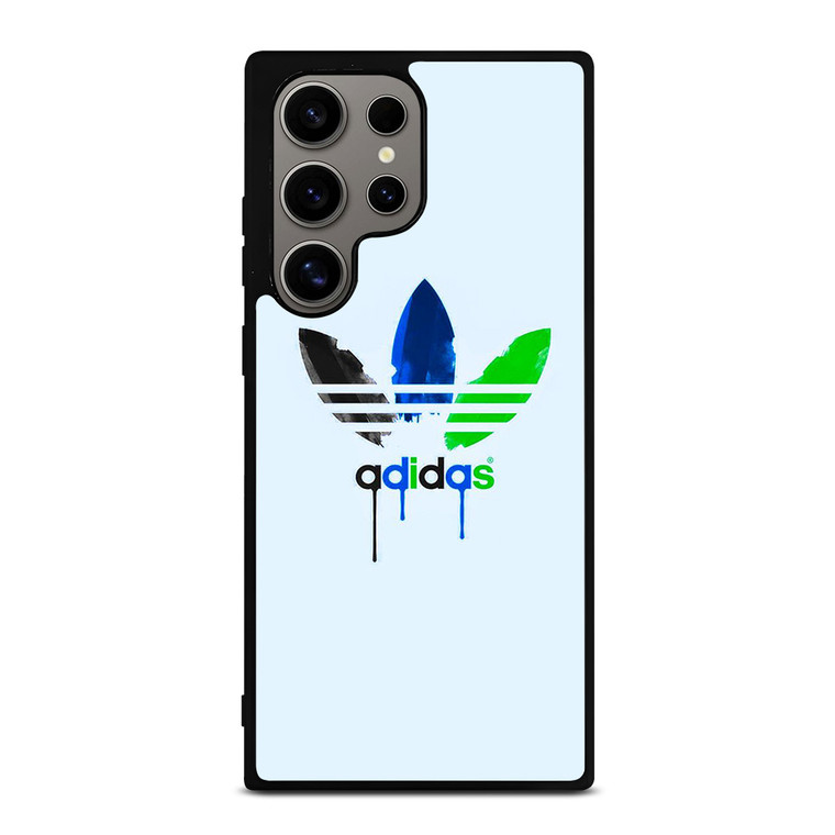 ADIDAS LOGO GREEN BLUE ICON Samsung Galaxy S24 Ultra Case Cover
