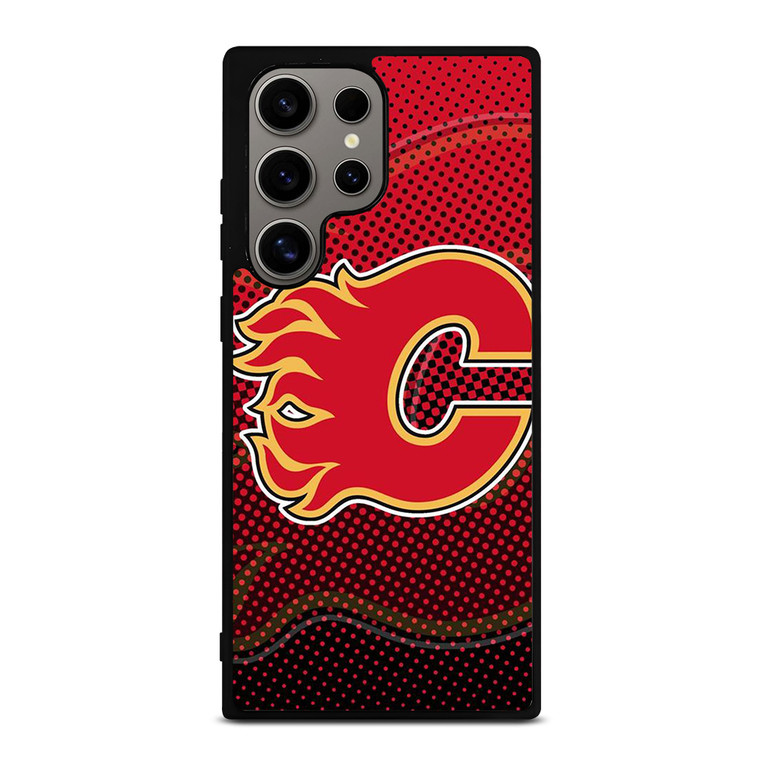 CALGARY FLAMES LOGO HOCKEY TEAM ICON Samsung Galaxy S24 Ultra Case Cover