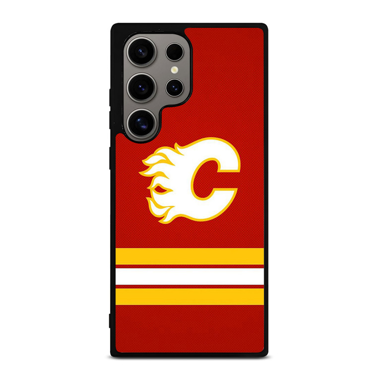 CALGARY FLAMES LOGO NHL HOCKEY TEAM ICON Samsung Galaxy S24 Ultra Case Cover