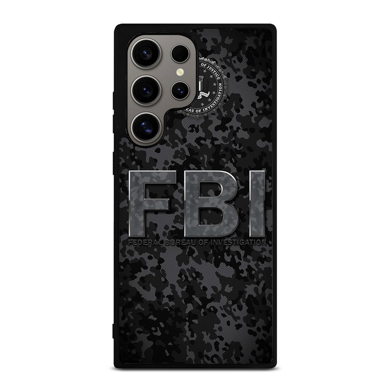 FBI LOGO CAMO Samsung Galaxy S24 Ultra Case Cover