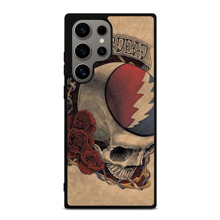 GRATEFUL DEAD SKULL LOGO ART Samsung Galaxy S24 Ultra Case Cover