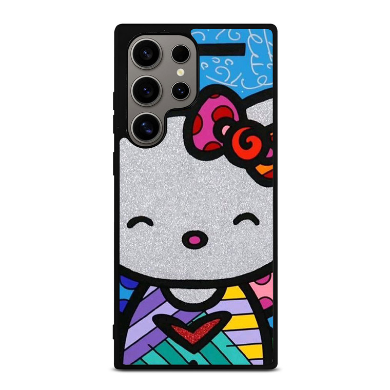 HELLO KITTY ROMERO BRITTO ART Samsung Galaxy S24 Ultra Case Cover