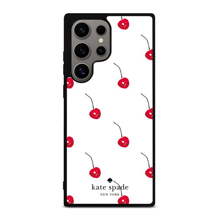 KATE SPADE NEW YORK LOGO CHERRIES Samsung Galaxy S24 Ultra Case Cover