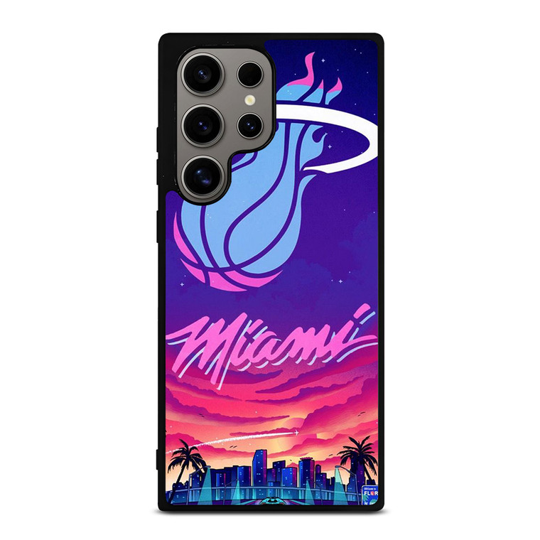 MIAMI HEAT BASKETBALL TEAM LOGO Samsung Galaxy S24 Ultra Case Cover