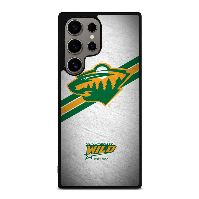 MINNESOTA WILD LOGO NHL HOCKEY TEAM ICON Samsung Galaxy S24 Ultra Case Cover