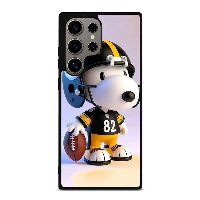 SNOOPY PITTSBURGH STEELERS FOOTBALL Samsung Galaxy S24 Ultra Case Cover