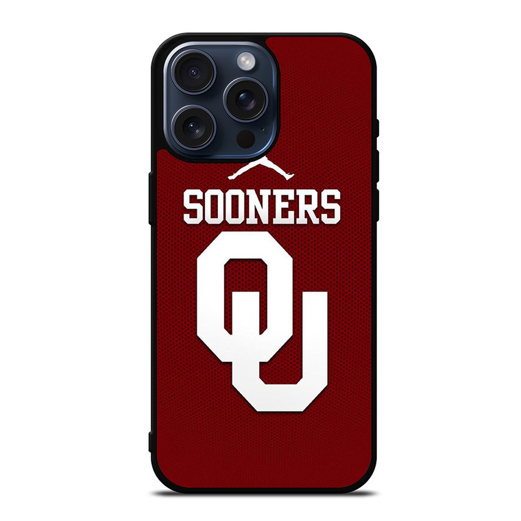 AIR JORDAN OKLAHOMA SOONERS UNIVERSITY FOOTBALL TEAM LOGO iPhone 15 Pro Max Case Cover AIR JORDAN OKLAHOMA SOONERS UNIVERSITY FOOTBALL TEAM LOGO iPhone 15 Pro Max Case Cover