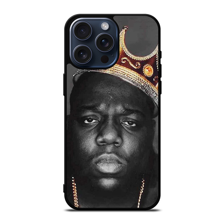 BIGGIE SMALL RAPPER THE NOTORIOUS BIG iPhone 15 Pro Max Case Cover