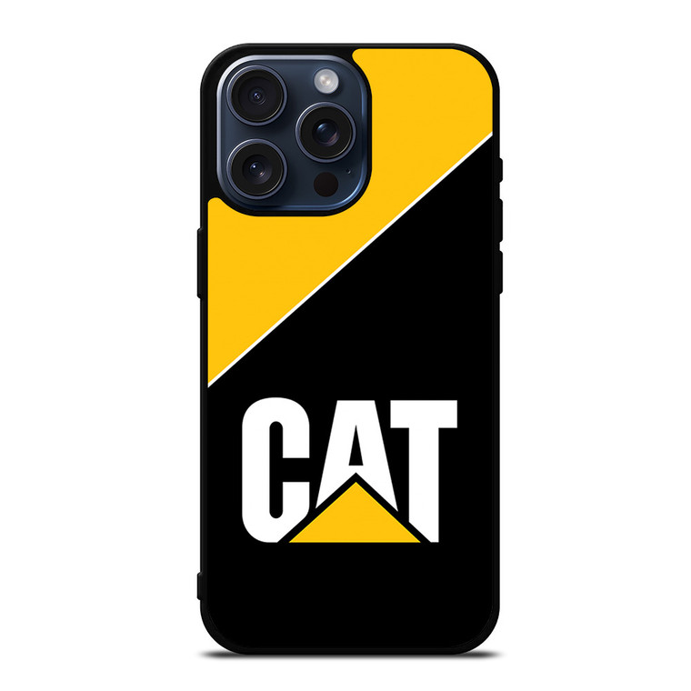 CATERPILLAR TRACTOR LOGO CAT ICON 3 iPhone 15 Pro Max Case Cover